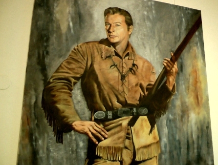 foto: Obraz Old Shatterhanda ve výstavě Po stopě Karla Maye