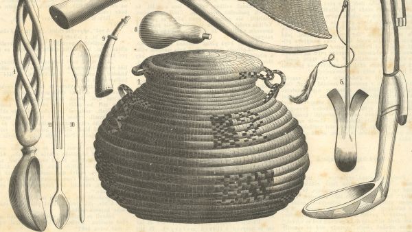 Kresby Emila Holuba, časopis Světozor, 1874 foto: kresby Emila Holuba, časopis Světozor, 1874