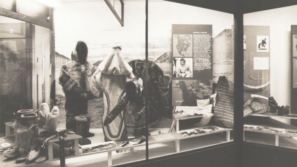 Původní vzhled expozice věnované Severní Americe Původní vzhled expozice věnované Severní Americe