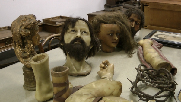 Panoptikum ze sbírek Národního muzea (stav před restaurováním) Panoptikum ze sbírek Národního muzea (stav před restaurováním)