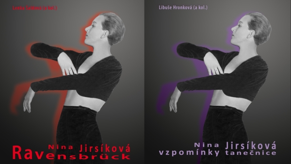 Obálky publikací Ravensbrück a Vzpomínky tanečnice Obálky publikací Ravensbrück a Vzpomínky tanečnice