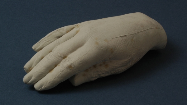 Odlitek ruky Františka Palackého Odlitek ruky Františka Palackého