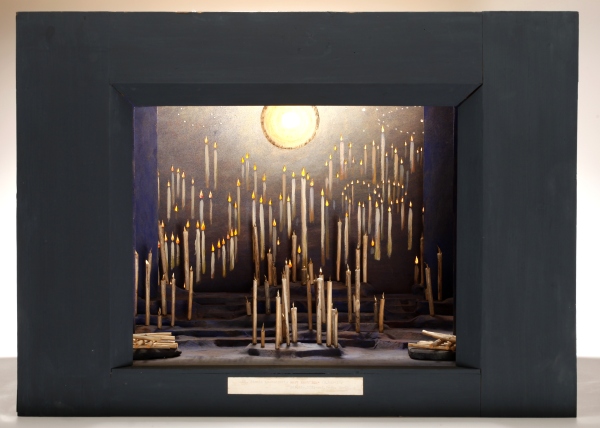 Scénický návrh ke Smrti kmotřičce