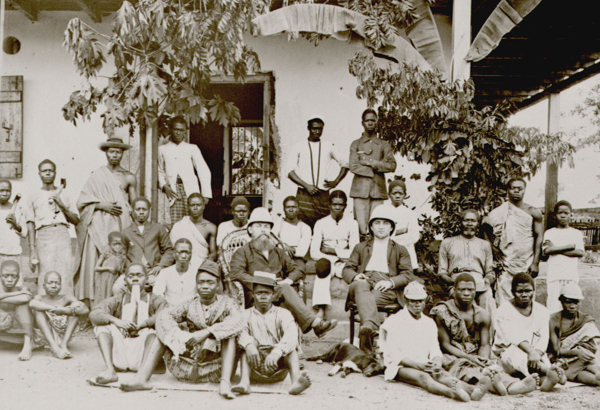 Škola Basilejské misie - žáci i učitelé - misionáři