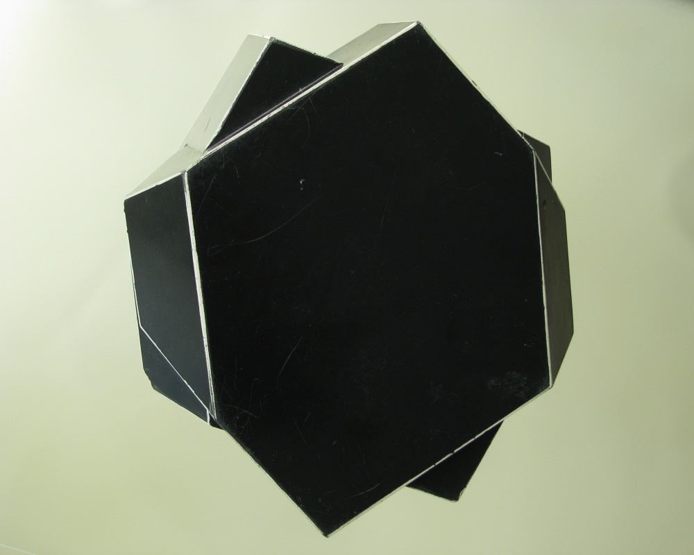 Plastový model karlovarského dvojčete (zdroj: Národní muzeum)