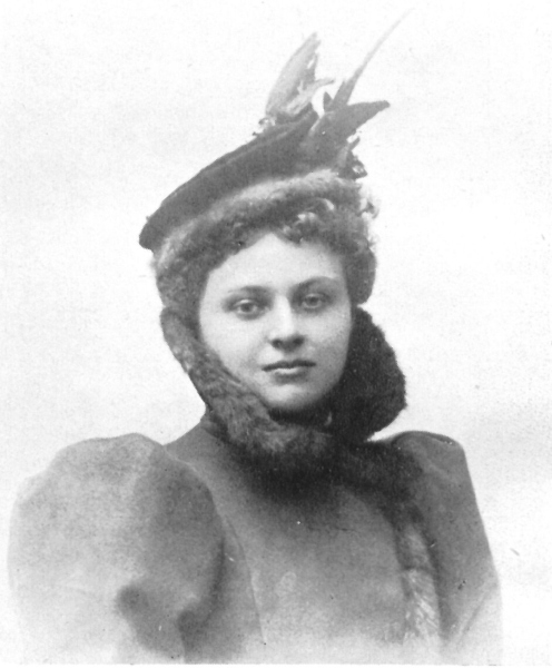 Portrét Vlasty Geringerové (zdroj: Národní muzeum)