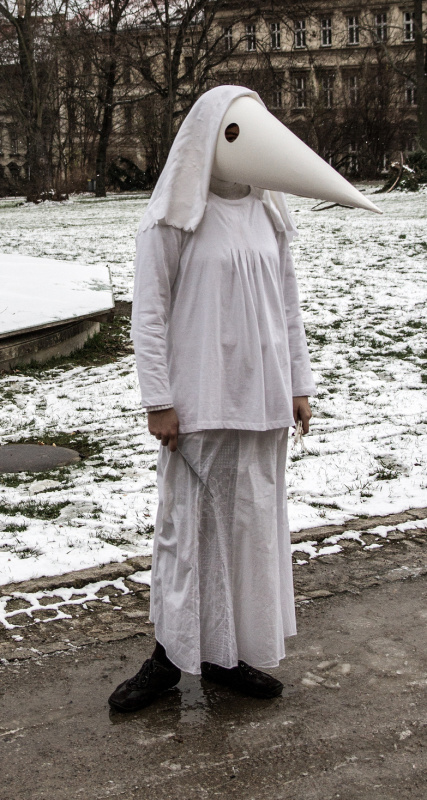 Jedna z podob Lucky - s dlouhým bílým zobákem (zdroj: Jan Pohunek)