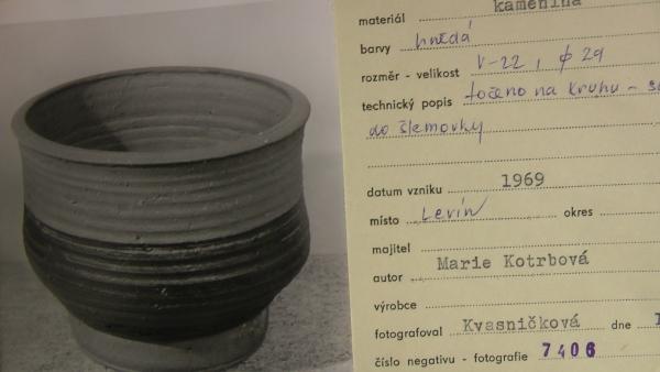 The original work from ÚLUV inspired by folk motives The original work from ÚLUV inspired by folk motives