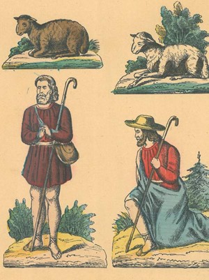 Betlémy byly a jsou oblíbené jak v Česku, tak na Slovensku (zdroj: Národní muzeum)