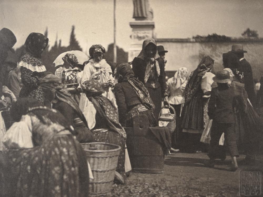 Na pouti na Velehradě, r. 1904, Erwin Raupp (zdroj: Národní muzeum) Na pouti na Velehradě, r. 1904, Erwin Raupp (zdroj: Národní muzeum)