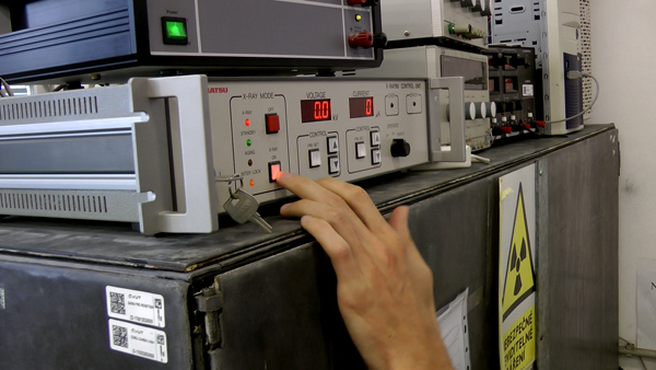 Zapínání CT scaneru fotografie přístrojů