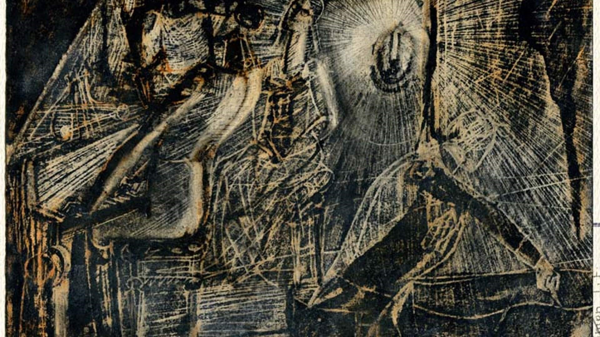 Ilustrace Stanislava Kolíbala k povídce Hra o život. Zdroj: Národní muzeum Ilustrace Stanislava Kolíbala k povídce Hra o život. Zdroj: Národní muzeum