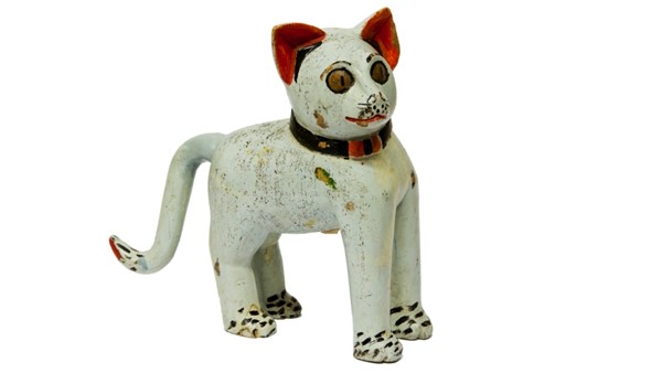 Kočka, polovina 20. století, Nigérie (zdroj: Národní muzeum)