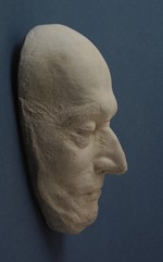 Františku Palackému byla sejmuta i posmrtná maska, kterou také uchovává Národní muzeum (zdroj: Národní muzeum)