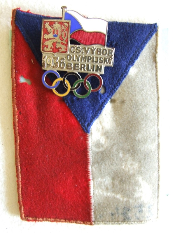 Fotografie. Československý výbor olympijský, Berlin 1936. 