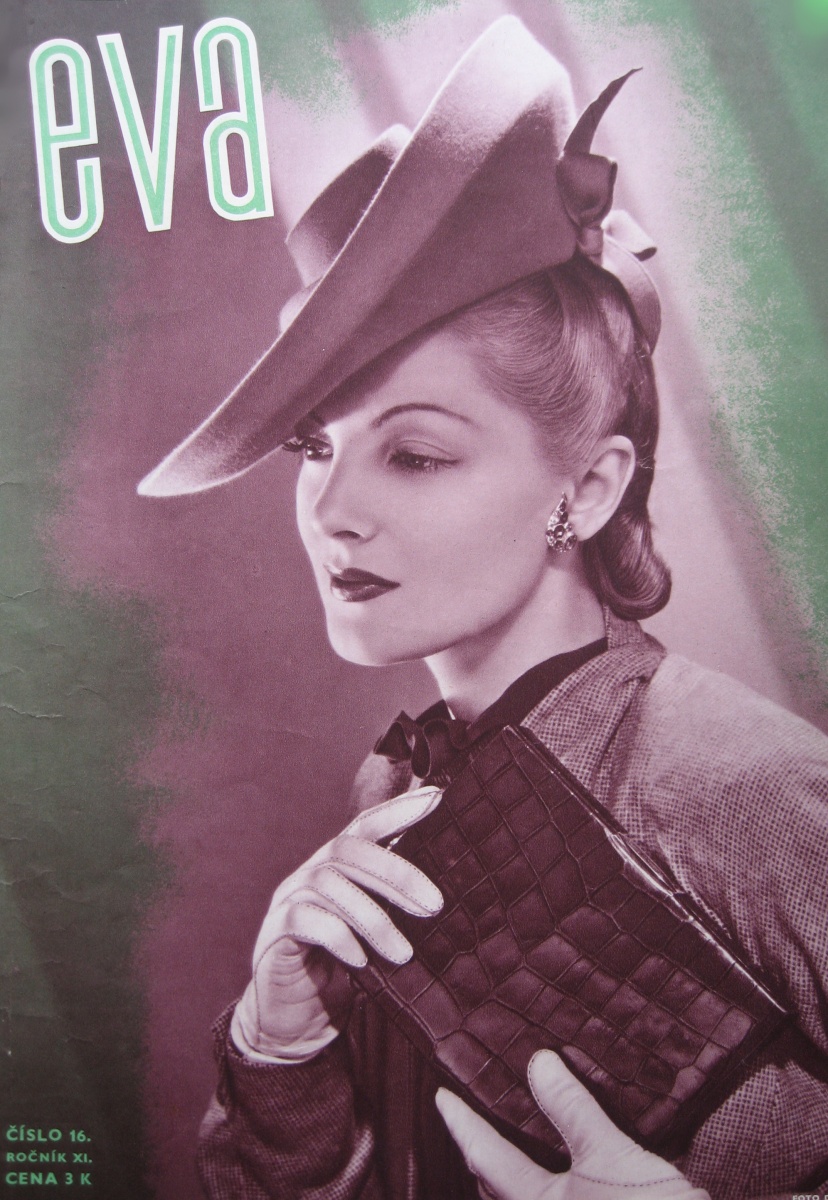 Fotografie. Eva 1939_1 elegance jak za prvni republiky. Zdroj: Národní muzeum