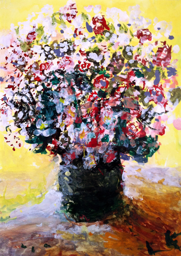 Obraz od Lenky Bromkové. Zdroj: Národní muzeum Obraz. Obraz od Lenky Bromkové. Zdroj: Národní muzeum