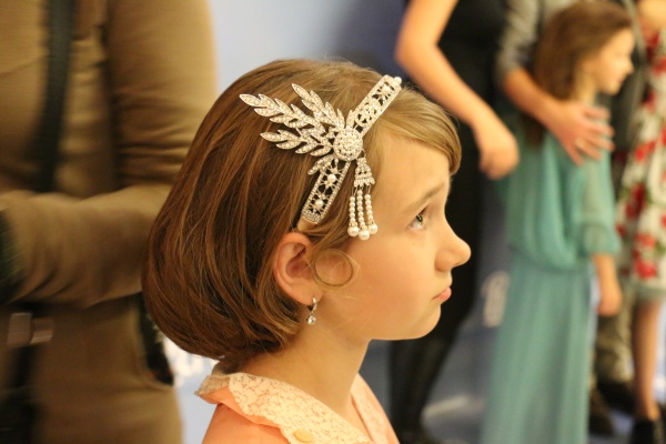 Catherine s tiárou ve vlasech. Zdroj: Národní muzeum