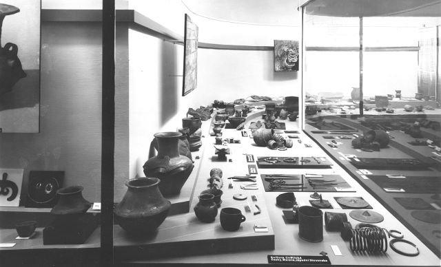 View of the stream showcase. Source: Archive of the Department of Prehistory and Classical Antiquity, National Museum