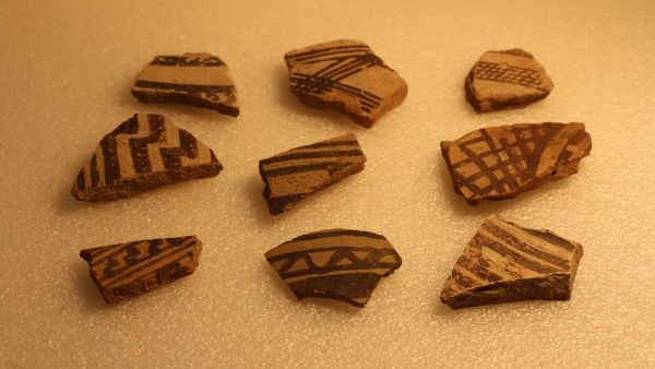 The oldest decorated pottery in the National Museum's collections comes from the territory of modern-day Iraq. Photo: National muzeum