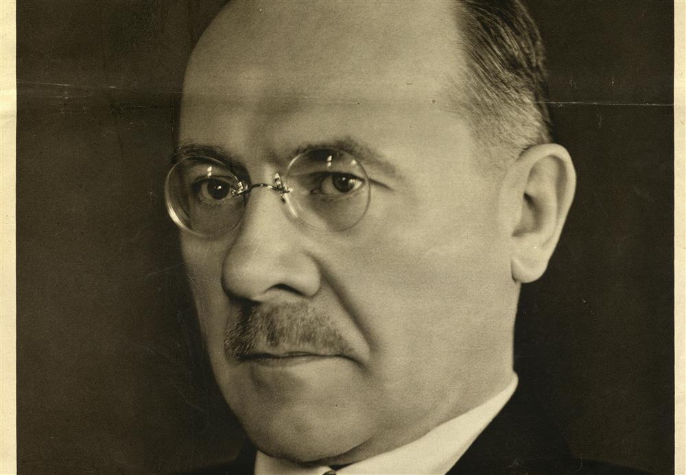 Milan Hodža. Fotografie z časopisu Pestrý týden, r. 13. 29. 1. 1938, č. 5, s. 1 Milan Hodža