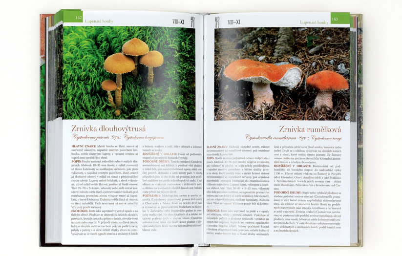 Nový atlas obsahuje krásné barevné fotografie Atlas hub